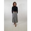 Dámská áčková sukně s páskem uni vel 36/40
