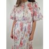 Dámské květinové boho šaty s kamínkami M/L