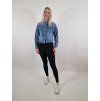 Dámská denim riflová košile vel L 40
