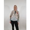 Dámská bunda s aplikací vel 40/42