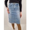 Dámská riflová denim sukně vel L