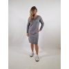 Dámské úpletové šaty uni vel 40-44