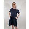 Dámské oversize tunikové šaty uni vel 40/44