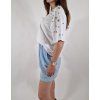 Dámské oversize triko top uni vel 38/44