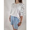 Dámské oversize triko top uni vel 38/44