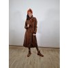 490 damsky dlouhy teply kabat uni velikost 38 42