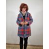 658 1 damsky zimni karo vlneny kabat vel uni 40 44