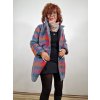 658 2 damsky zimni karo vlneny kabat vel uni 40 44
