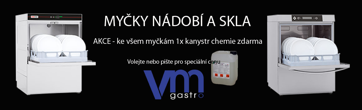 Akce na myčky Redfox a RM Gastro