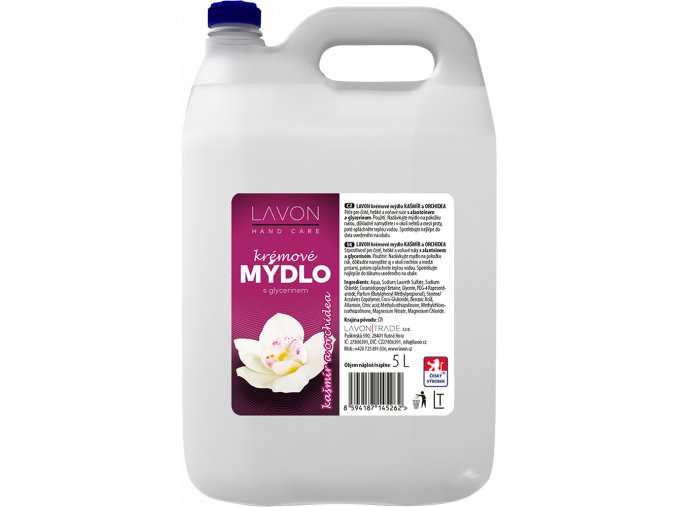 10019 lavon kremove mydlo kasmir orchidea 5l