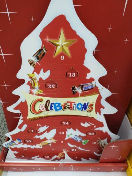 Celebrations 215g tree advent calendar (ONE SIZE) TAP20002
