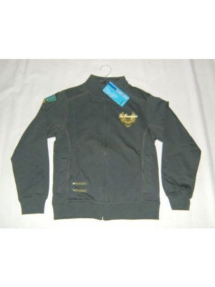 MIKINY DĚTSKÉ CHLAPECKÉ KUGO M4916 šedá 128