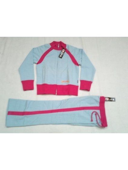 SOUPRAVA TEPLÁKOVÁ DÍVČÍ WOLF V122 modrá 104