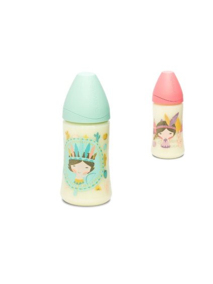 LÁHEV KULATÁ SAVIČKA silikon 270ml SUAVINEX 3800055