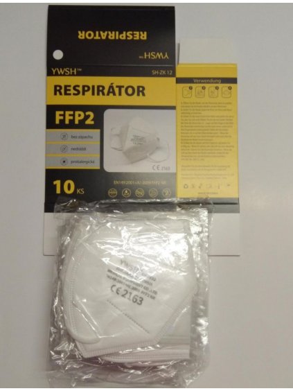 143180 2 respirator ffp2 unisex respirator ywsh