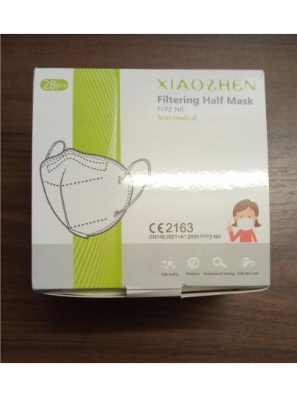 143234 5 respirator ffp2 dorost 10 15let respirator xiaozhen