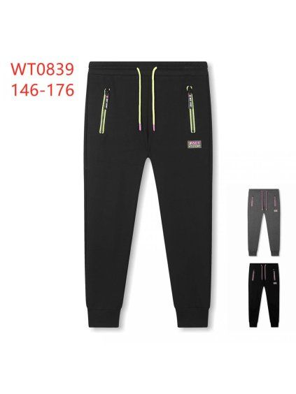 Dívčí dlouhé slabé tepláky - KUGO WT0839