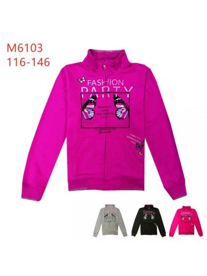 Dívčí slabá mikina - KUGO M-6103