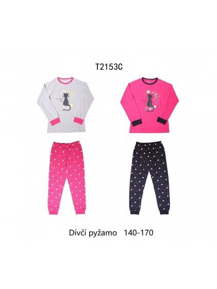 Dívčí pyžamo WOLF S2153C