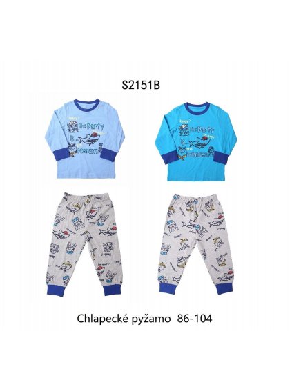 Chlapecké pyžamo WOLF S2151B