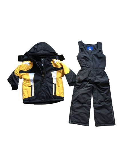 Chlapecký a Dívčí komplet Bunda Kalhoty oteplený zimní PENG MING - MC1105