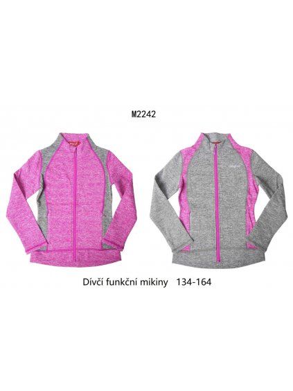 Dívčí funkční mikina WOLF M2242
