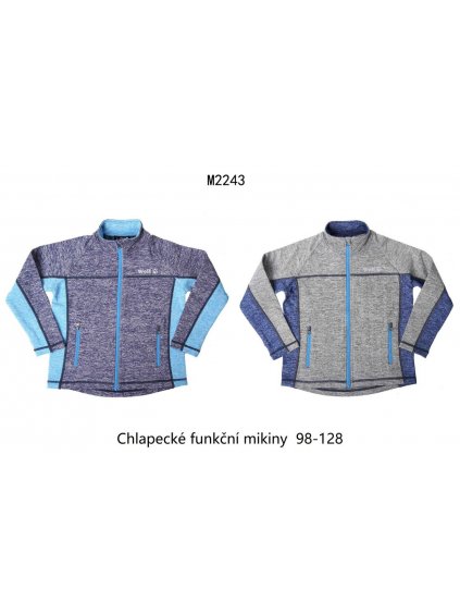 Chlapecká funkční mikina WOLF - M2243
