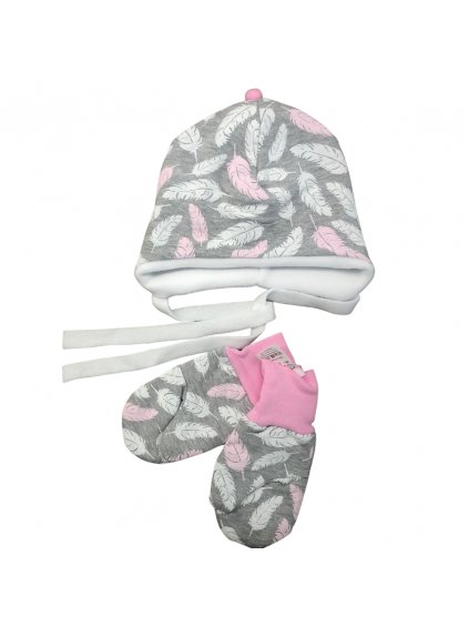 Dívčí zimní čepice, rukavice ODO - ODO21014