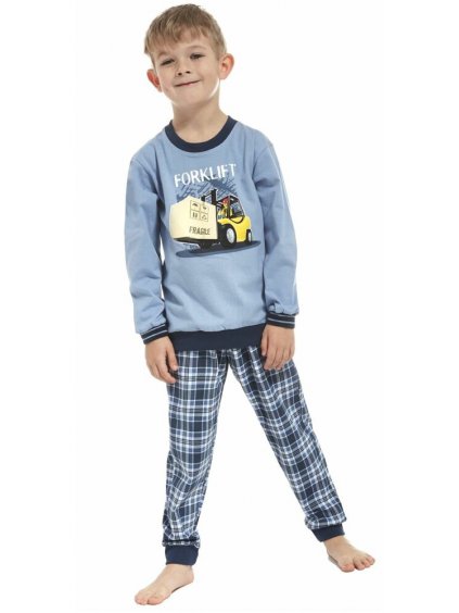 chlapecké DĚTSKÉ PYŽAMO CORNETTE KIDS FORKLIFT 2 JEANS 593/56