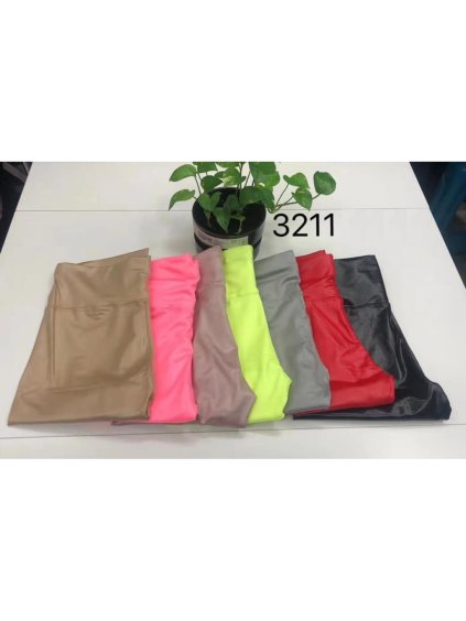 Legíny dlouhé dámské (S-XL) ITALSKÁ MÓDA IMM21Y-54A/DR (Velikost XL/2XL, Barva Černá)