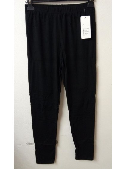 Legíny dlouhé slabé dámské bavlněné nadrozměr (2XL-5XL/černá) TUTU SMI21F-01