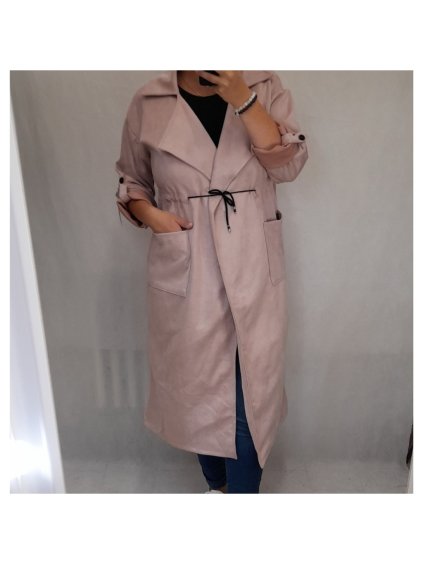 Kabát dámský (M/L ONE SIZE) ITALSKá MóDA IM321SAME/DR