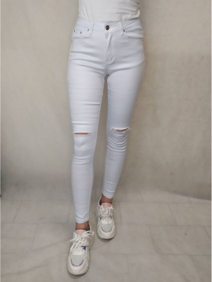 Nohavice riflové dámske skinny (34-42 ) MISS ANNA MA119E04-6/DR