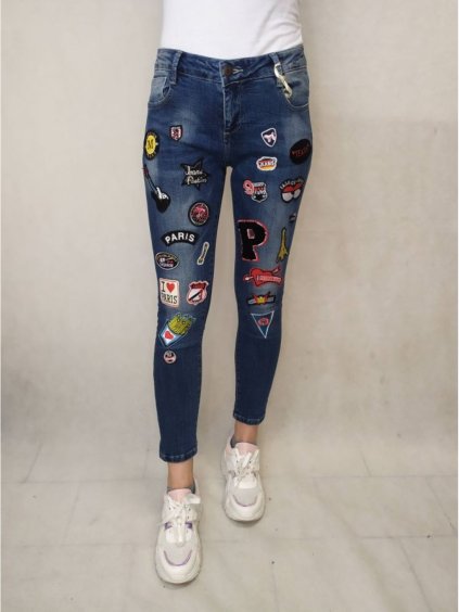 Rifle dámské (xs-xl) GLO-STORY WNK-3291 (Velikost S, Barva modrá)
