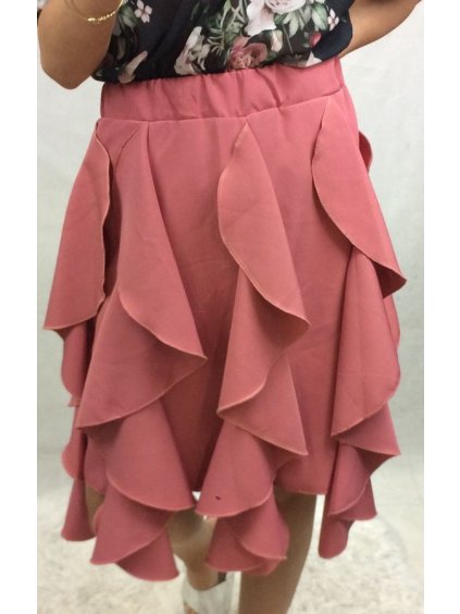 Sukně elegantní dámská (uni s/m) ITALSKá MóDA IMM20202 (Velikost S/M/L, Barva Černá)