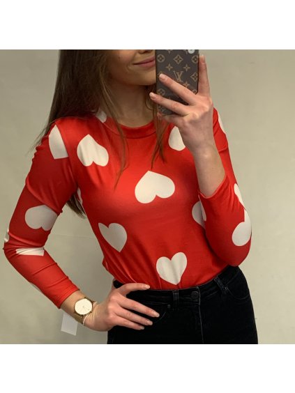 Body dlouhý rukáv dámské (S/M ONE SIZE) ITALSKÁ MÓDA IMWD21328/DR (Velikost S/M/L, Barva bílá)