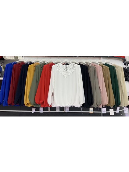 Halenka dlouhý rukáv dámská (L/XL ONE SIZE) ITALSKÁ MÓDA IMWD21D20010