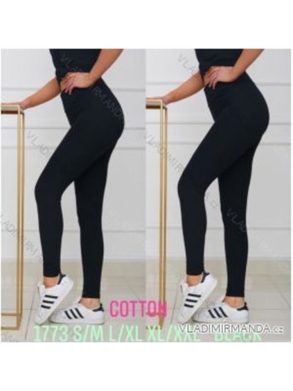 Legíny bavlněné dlouhé dámské (S/M - M/L - XL/XXL) TURECKÁ MÓDA TMWL21P173/D