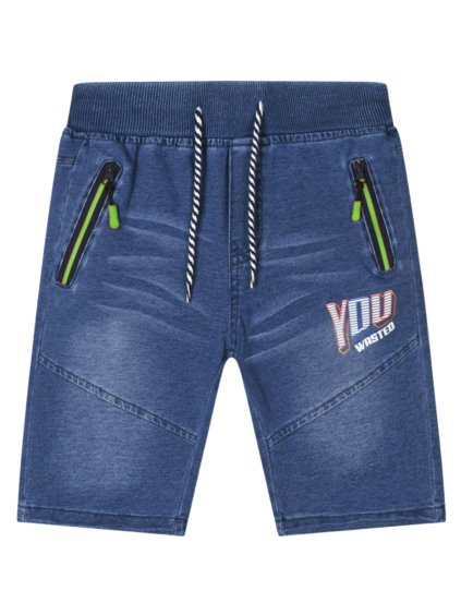 Chlapecké riflové kraťasy Kugo FK-0278