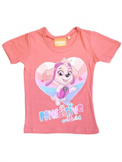 Dívčí tričko Tlapková Patrola Setino PAW-G-T-SHIRT-239