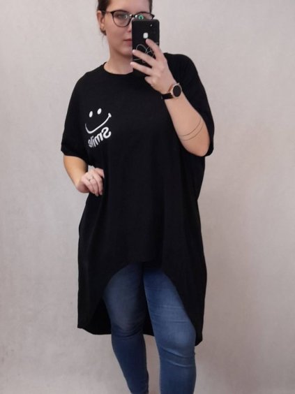 Šaty krátký rukáv dámské oversize (L/XL/2XL ONE SIZE) ITALSKÁ MÓDA IM421401 (Velikost XL/2XL, Barva bílá)