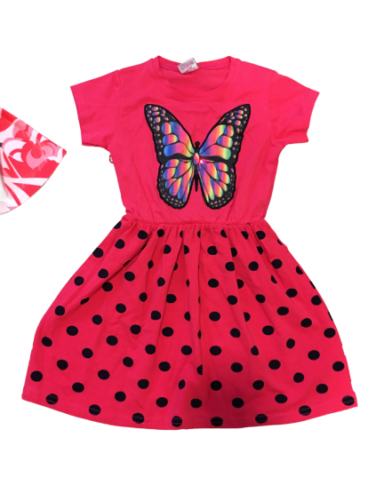 Dívčí šaty blikací TV419189