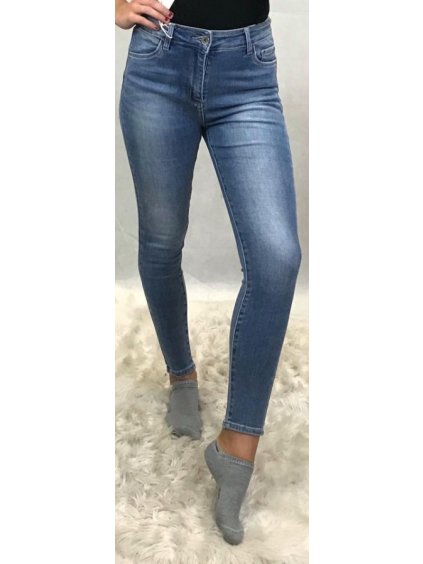 Rifle jeans dámské s push up efektem (26-32) M.Sara MA119S3700-4/DR