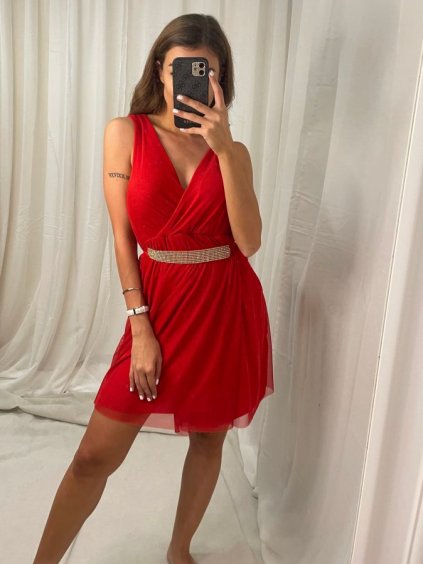 Šaty letní bez rukávu dámské (S/M ONE SIZE) ITALSKÁ MÓDA IMWG222502 (Velikost S/M/L, Barva bílá)