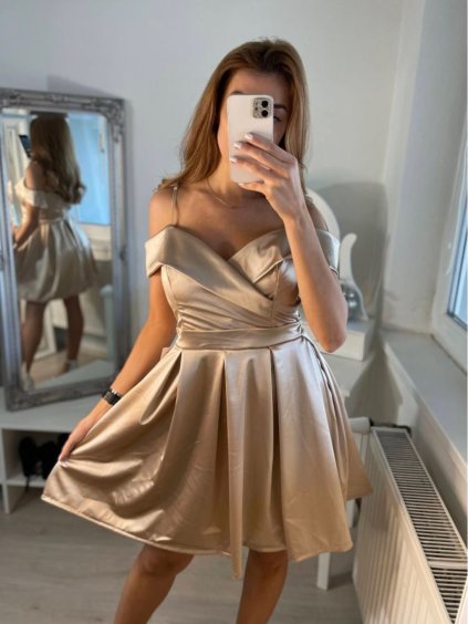 Šaty elegantní bez rukávu dámské (S/M ONE SIZE) ITALSKÁ MÓDA IMPLS22B22947/DR