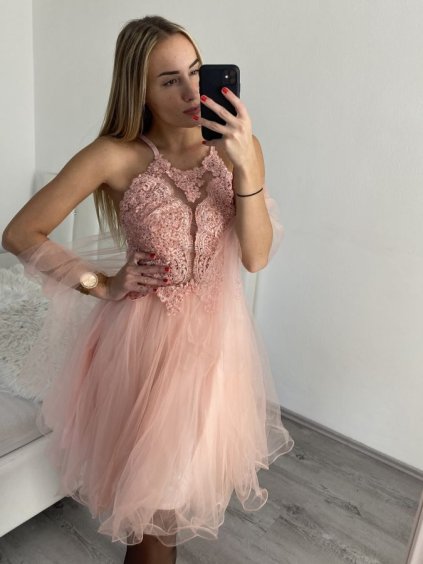 Šaty společenské elegantní letní bez rukávu dámské (S/M ONE SIZE) ITALSKÁ MÓDA IMPSH22C18806A/DR