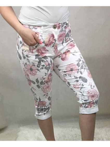 Kalhoty 3/4 krátké dámské (XS-XL) JEWELLY LEXXURY LEX20PC9276/DR