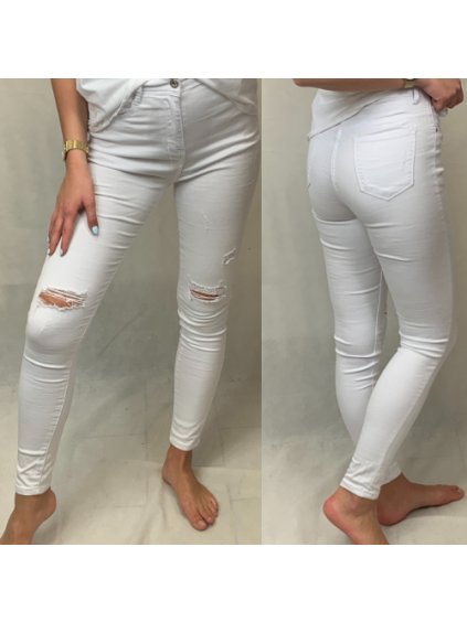 Nohavice rifle skinny dámske (26-32 / xs-xxl) Amore and Jeans MA519f007/DR