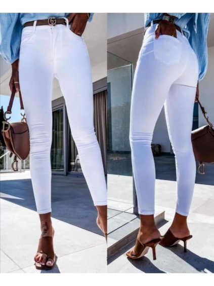 Rifle jeans push-up dlouhé dámské (XS-XL) M.SARA MA521S3755-12/DR