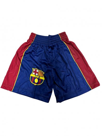 Chlapecké fotbalové kraťasy dres Barcelona - 284775 (Barva Modrá tmavá, Velikost 158)